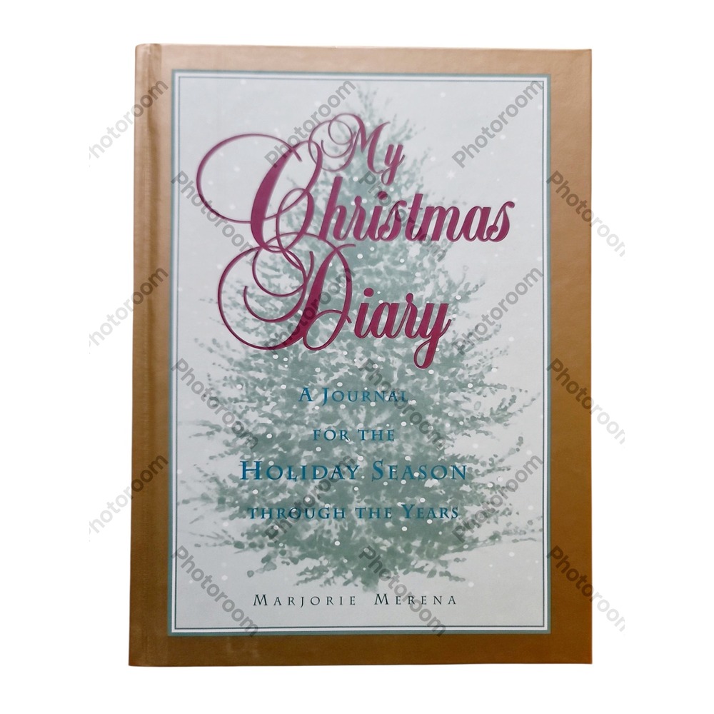 My Christmas Diary Journal Holiday Season Marjorie Merena Avon Books NEW